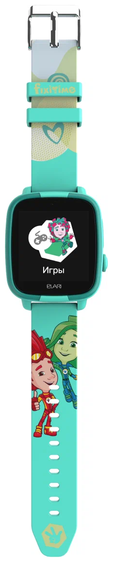 Детские смарт-часы Elari FixiTime Fun Зеленый в Челябинске купить по недорогим ценам с доставкой